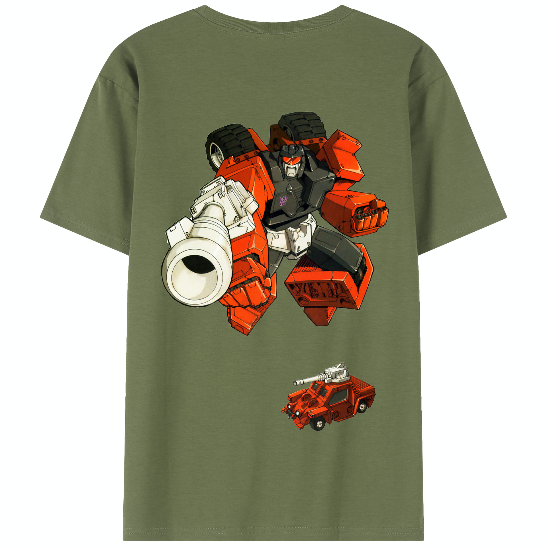 （画像用）  綿100％半袖Tシャツ（背面プリント）